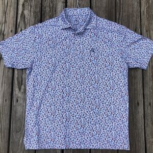 Rhoback Mens L Polo - Space City (Houston, TX) Design - Preowned